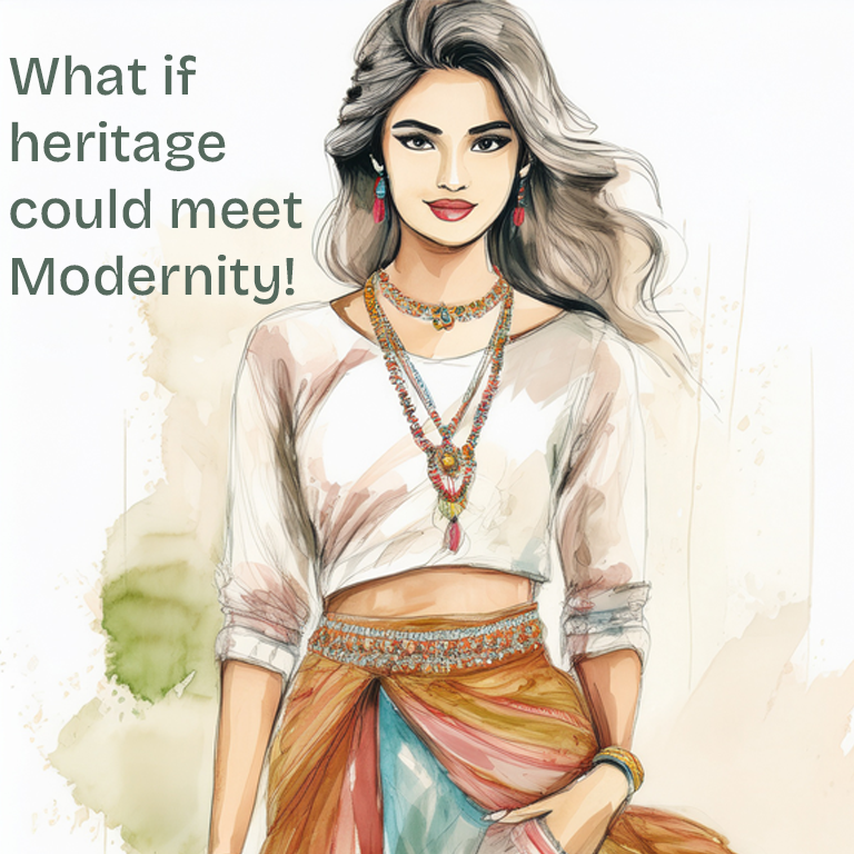 Modern Muse: Styling Heritage Indo-Western Silhouettes for Today