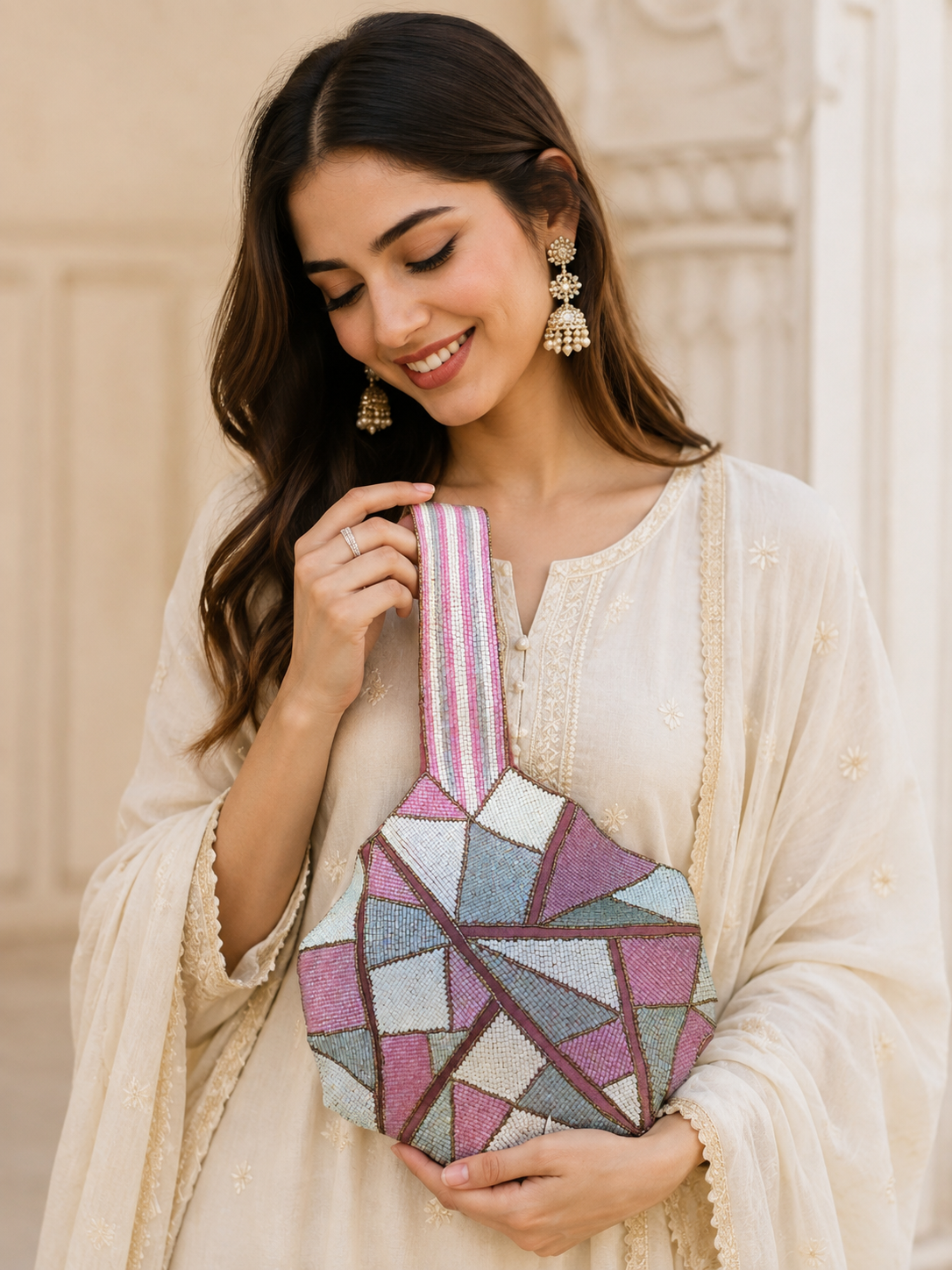 Crystal Elegance Potli