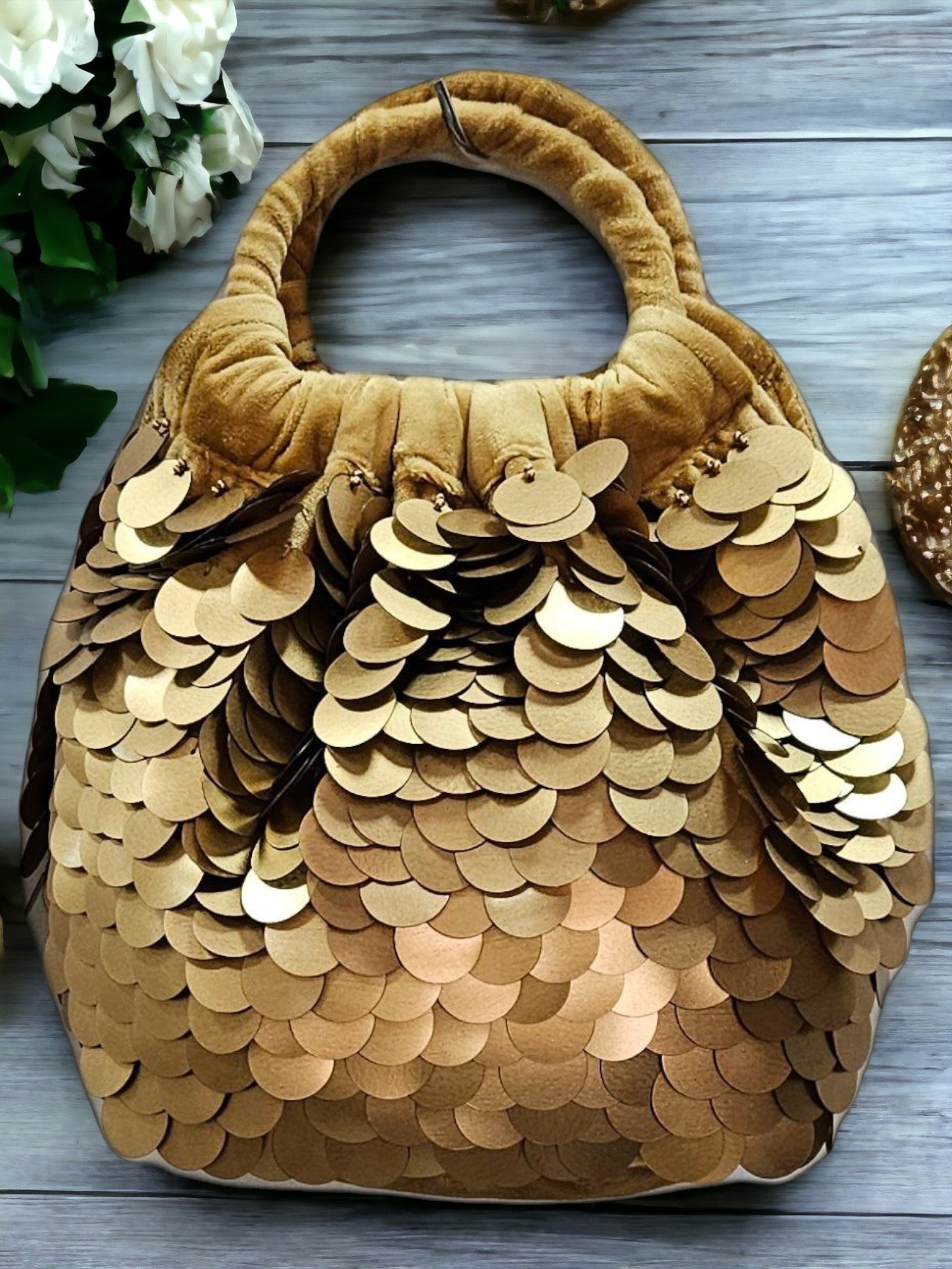 Royal Antique Sequin Potli