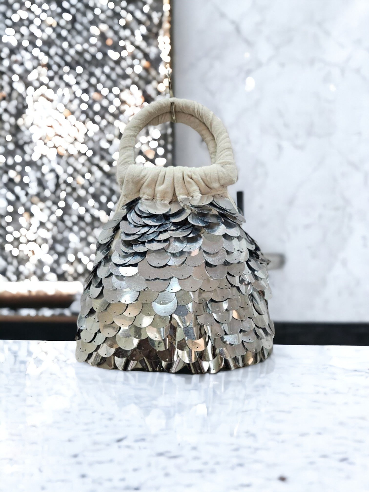 Royal Antique Sequin Potli