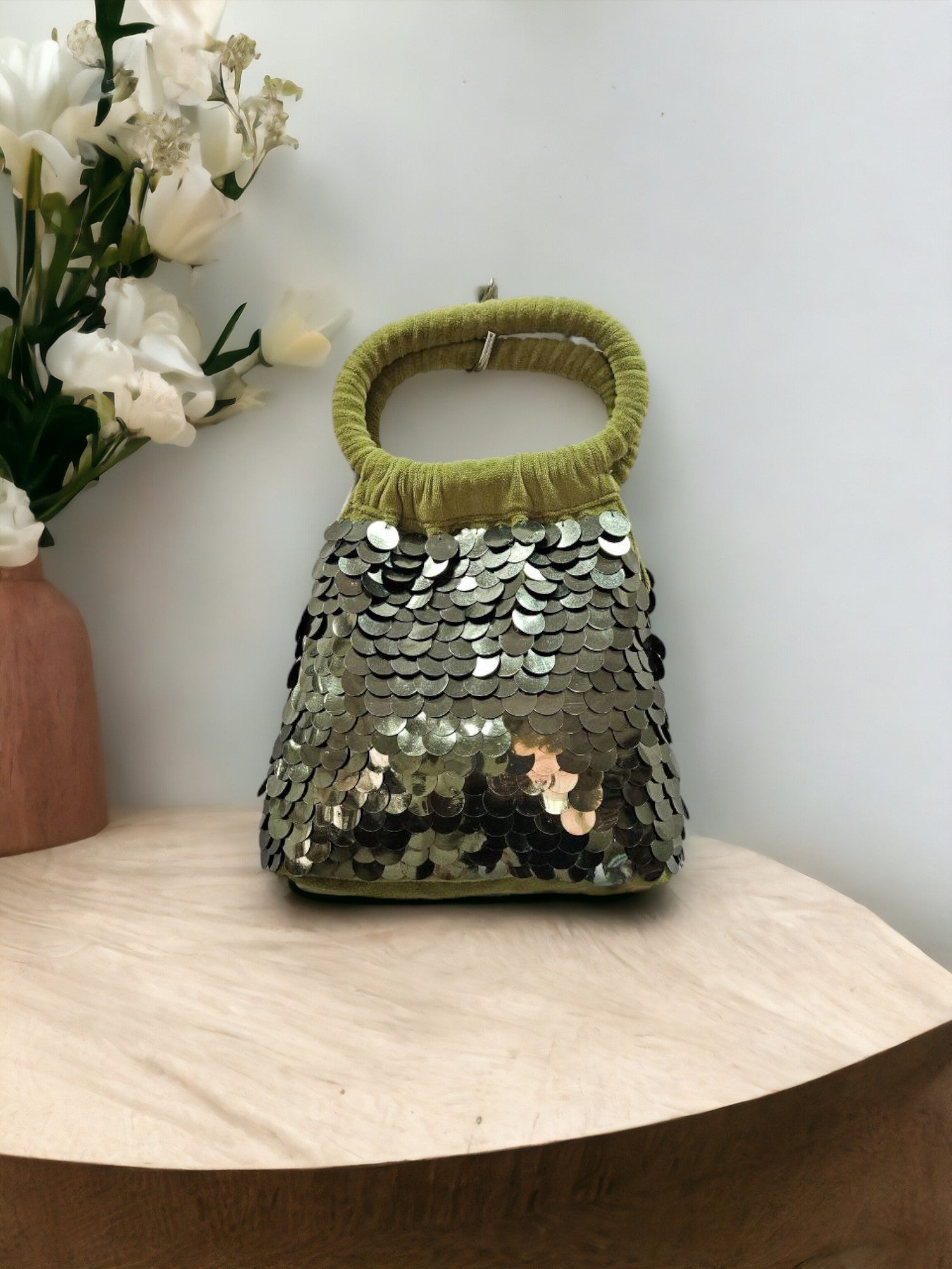 Royal Antique Sequin Potli
