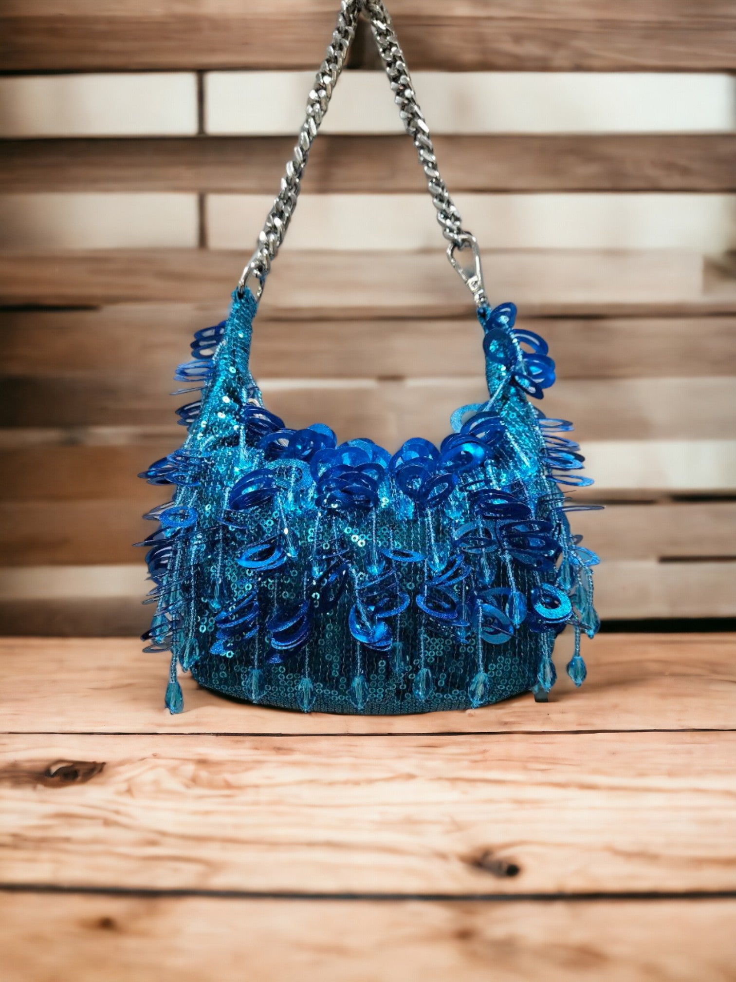 Sapphire Cascade Potli