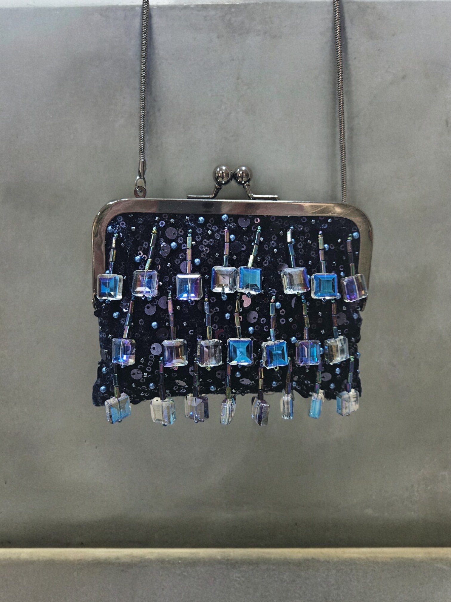 Crystal Drop Clutch