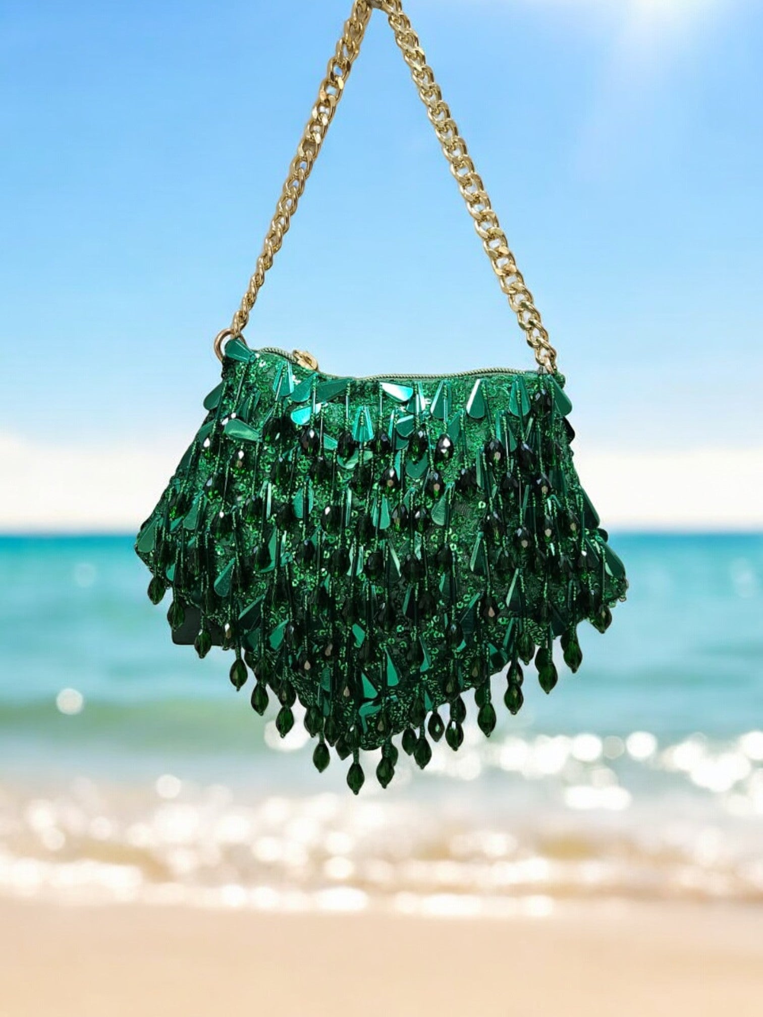 Emerald Glam Potli