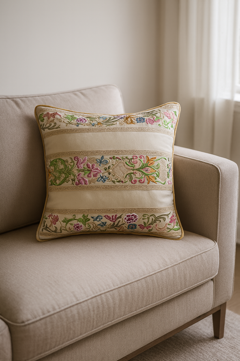 Vintage Garden Luxe Cushion