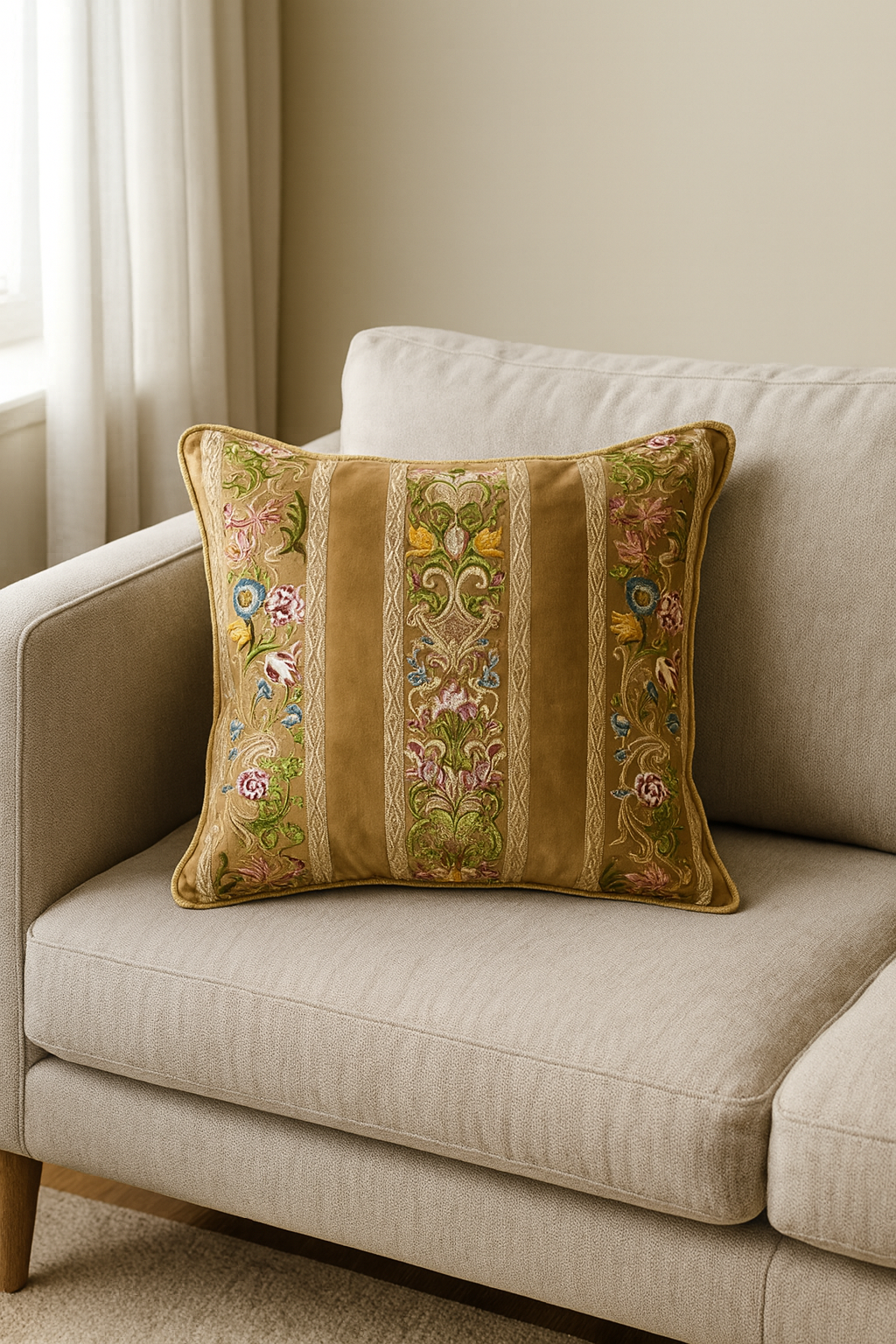 Vintage Garden Luxe Cushion