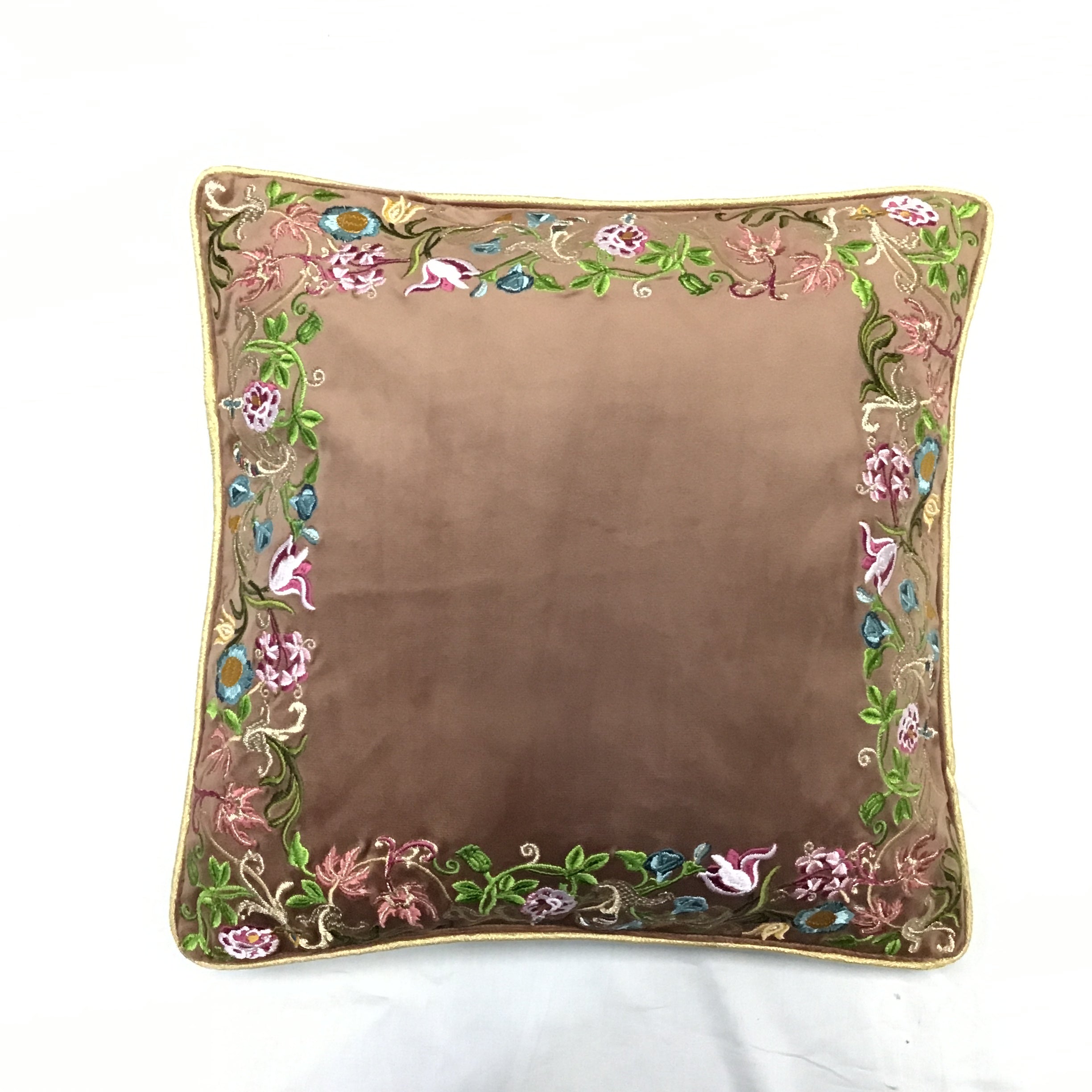 Earthy Blood border Cushion