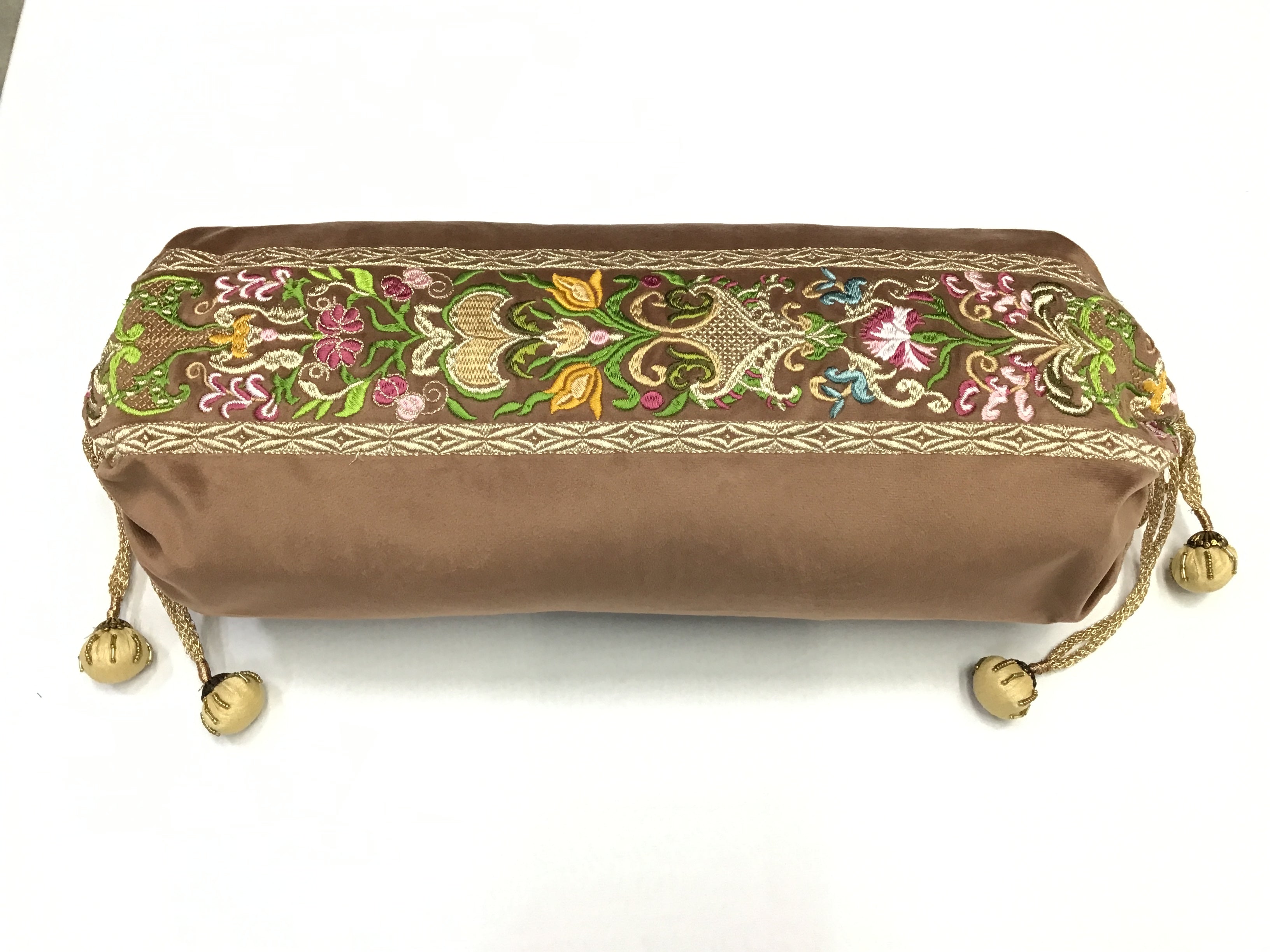 Mocha Garden Bolster Cushion