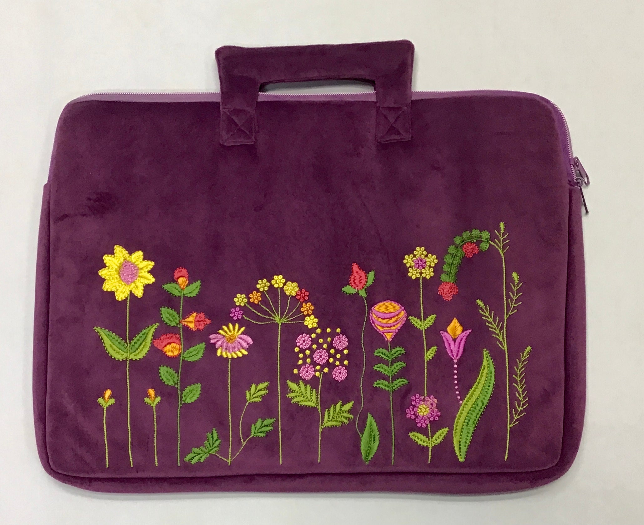 Wildflower Meadow Laptop Bag
