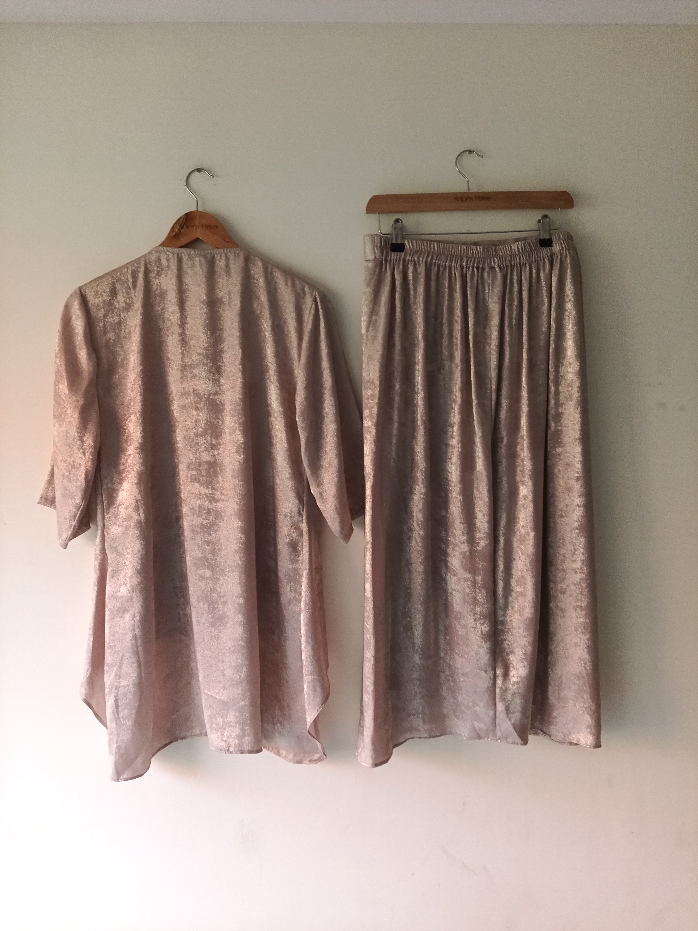 Champagne Fringe Co-ord Set