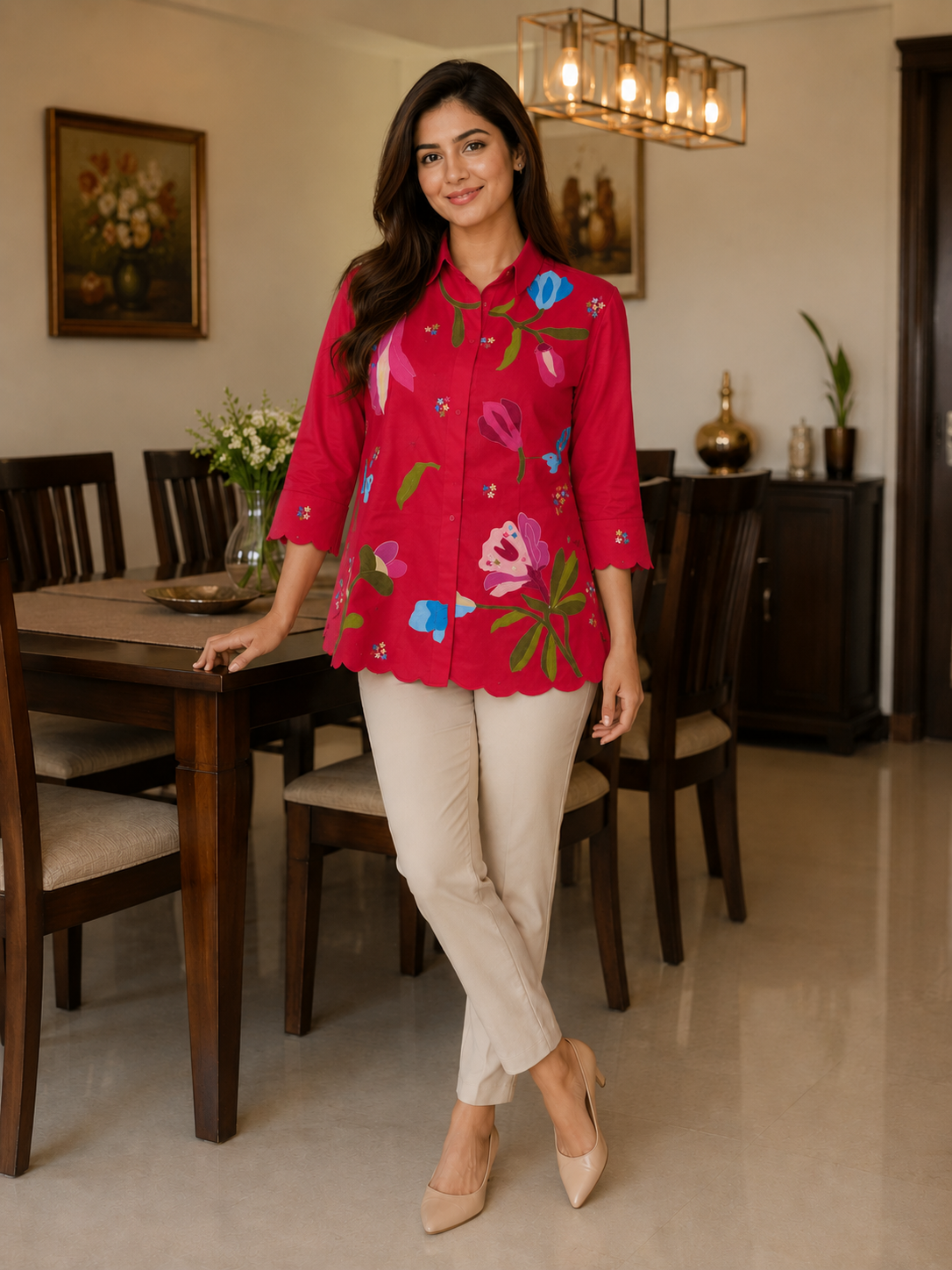 red-floral-applique-shirt