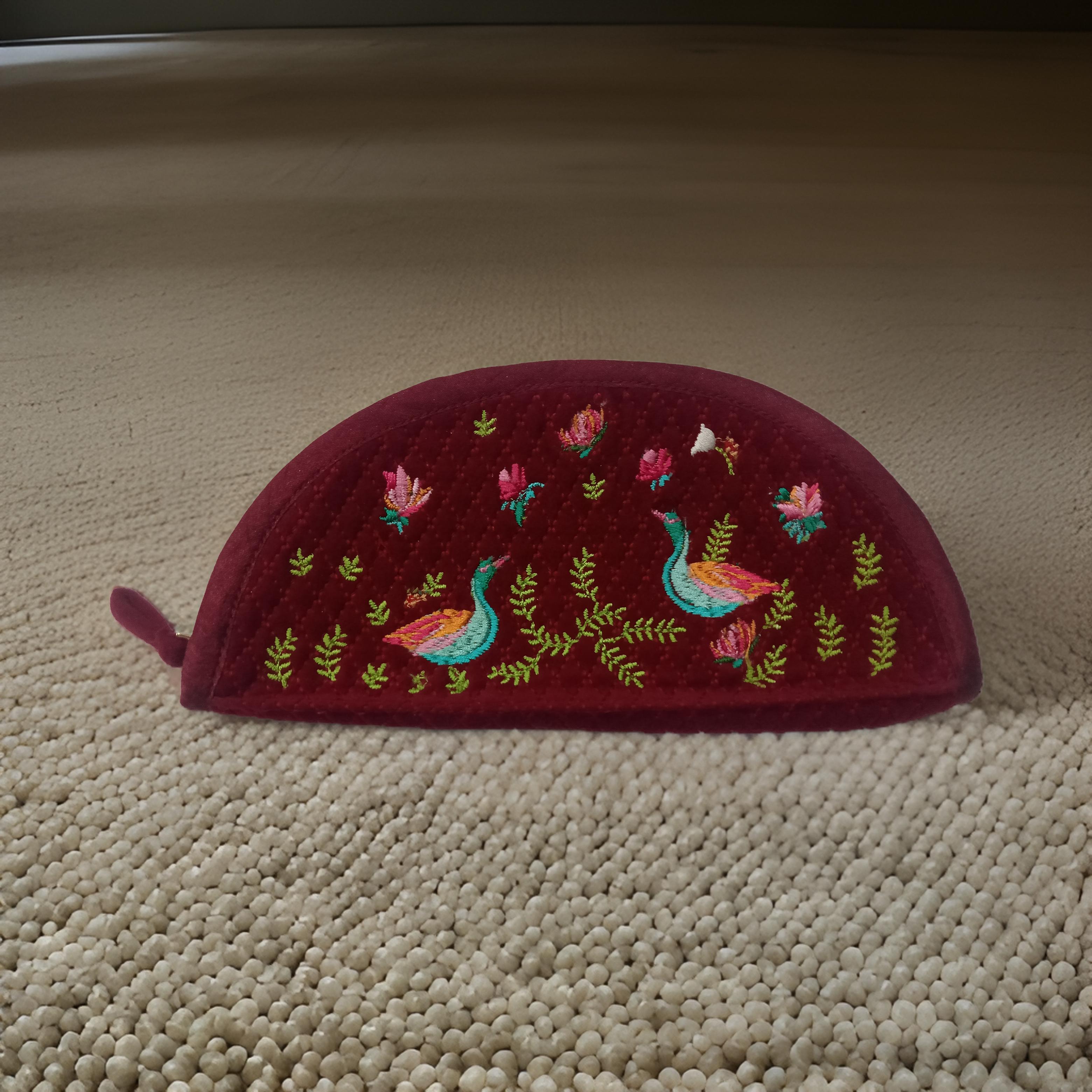 Embroidered Sunglass Cover