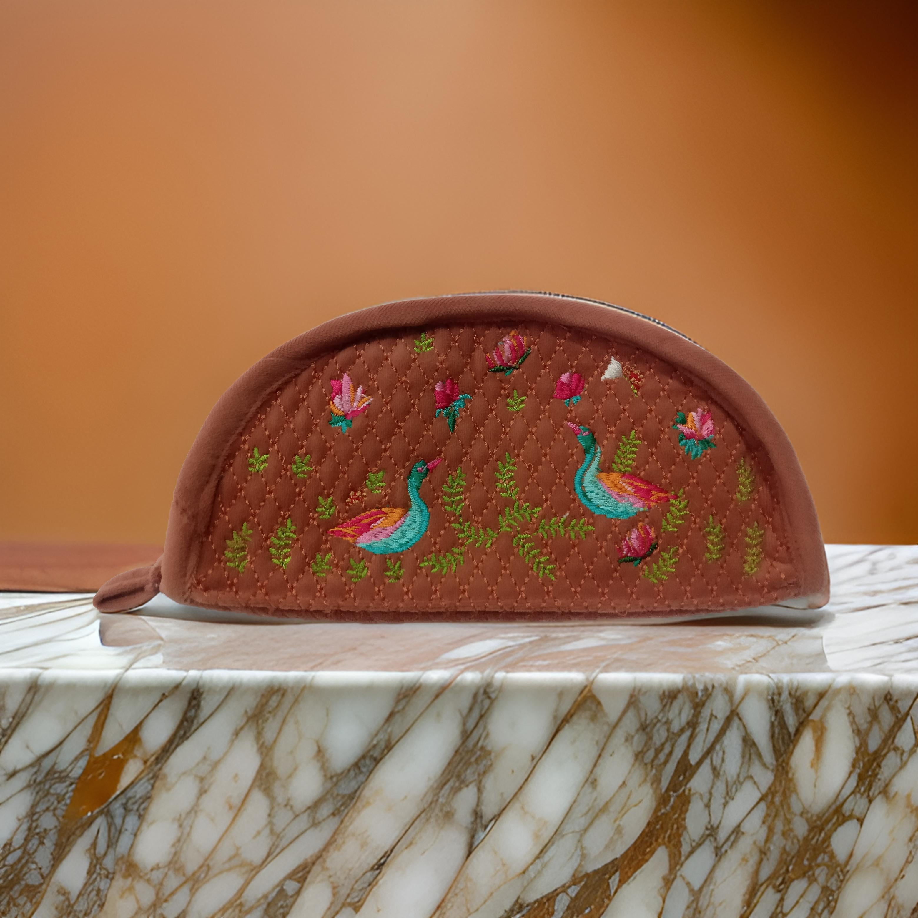 Embroidered Sunglass Cover