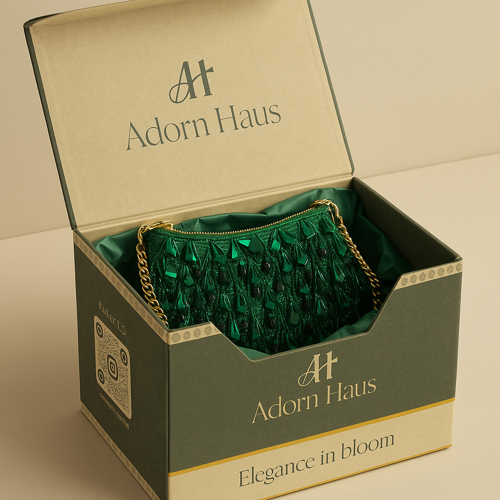 Emerald Glam Potli