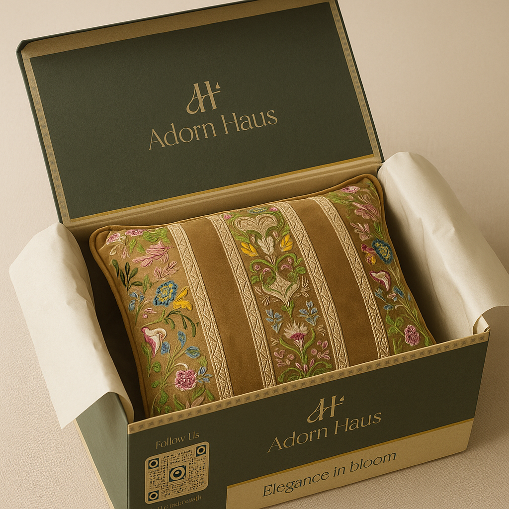 Vintage Garden Luxe Cushion