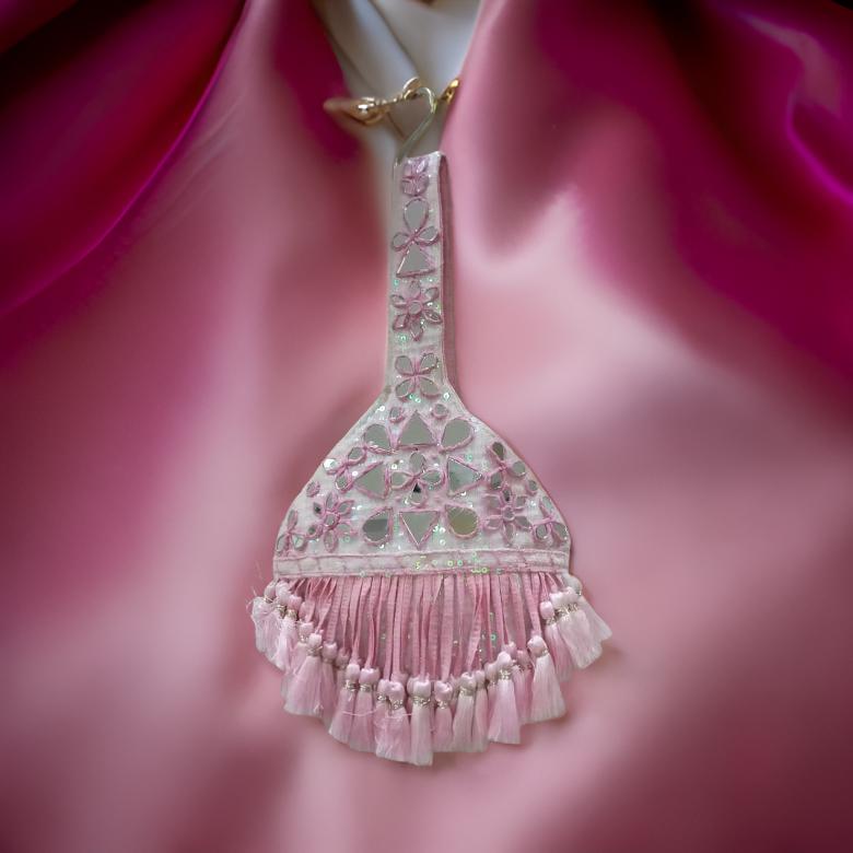 Blush Elegance Embroidered Potli