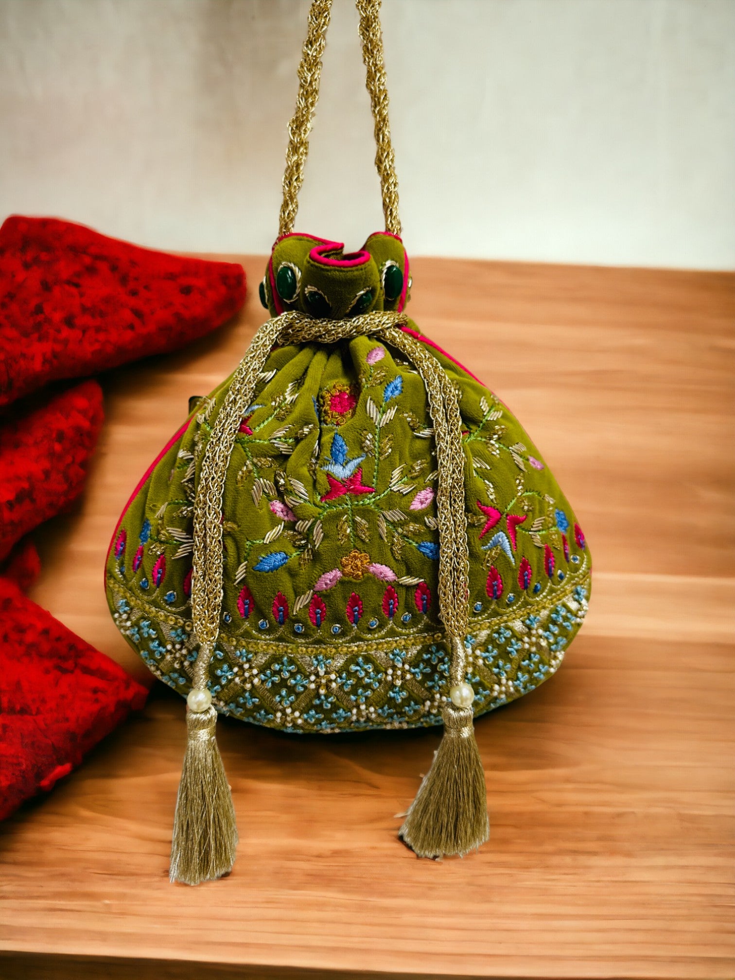 Heritage Embroidered Potli