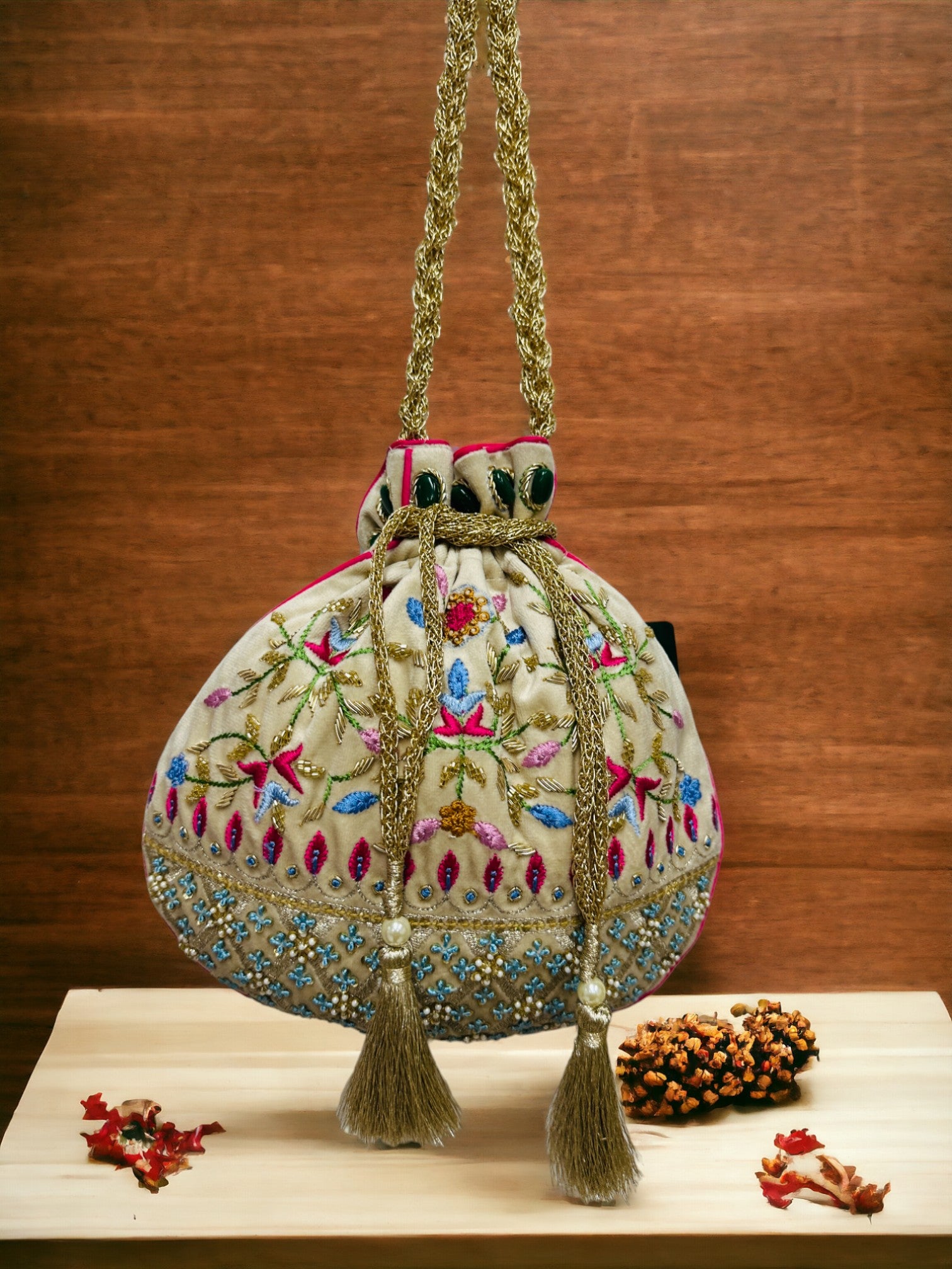 Heritage Embroidered Potli