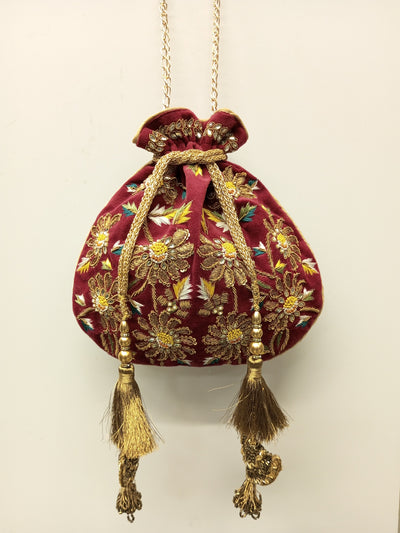 Floral Luxe Potli Bag