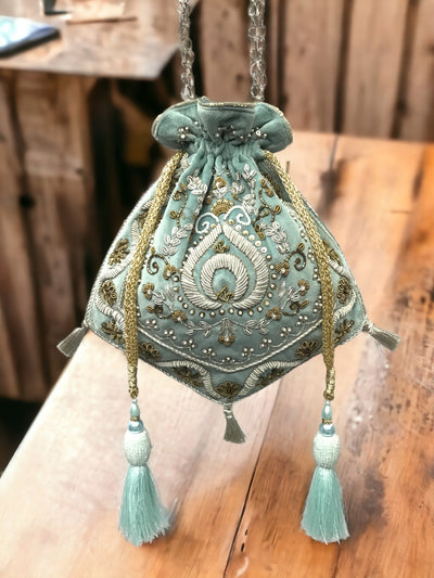 Mughal Embroidered Potli