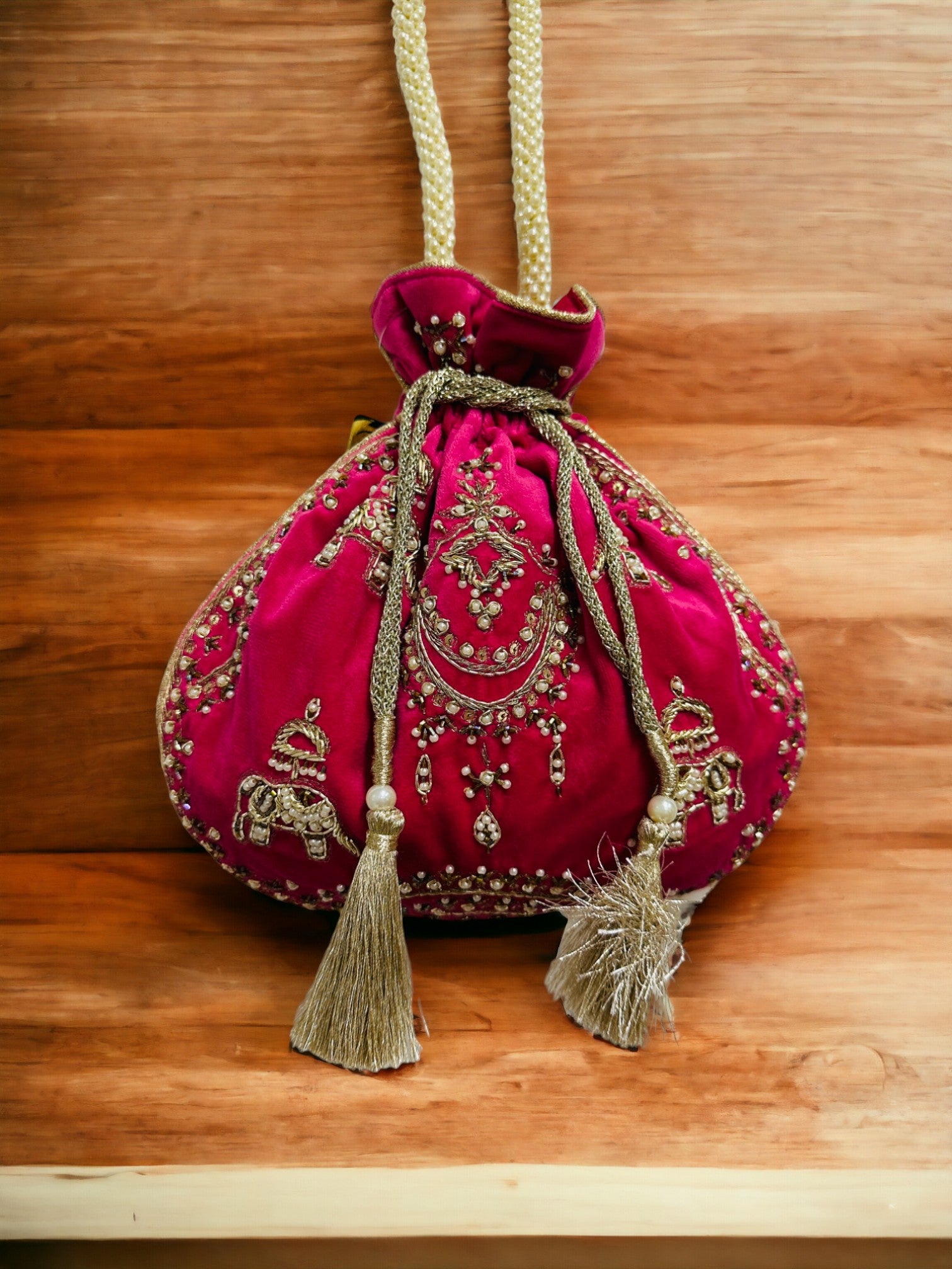 Royal Zari Potli Bag
