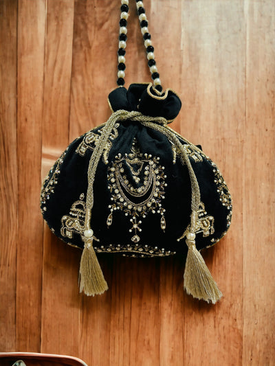 Royal Zari Potli Bag
