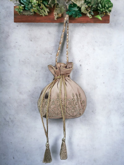 Blossom Embroidered Potli Bag