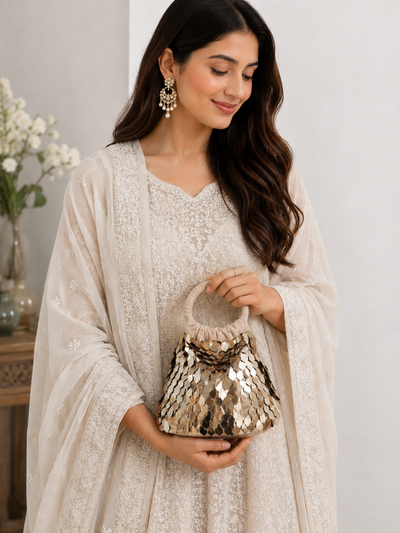 Royal Antique Sequin Potli