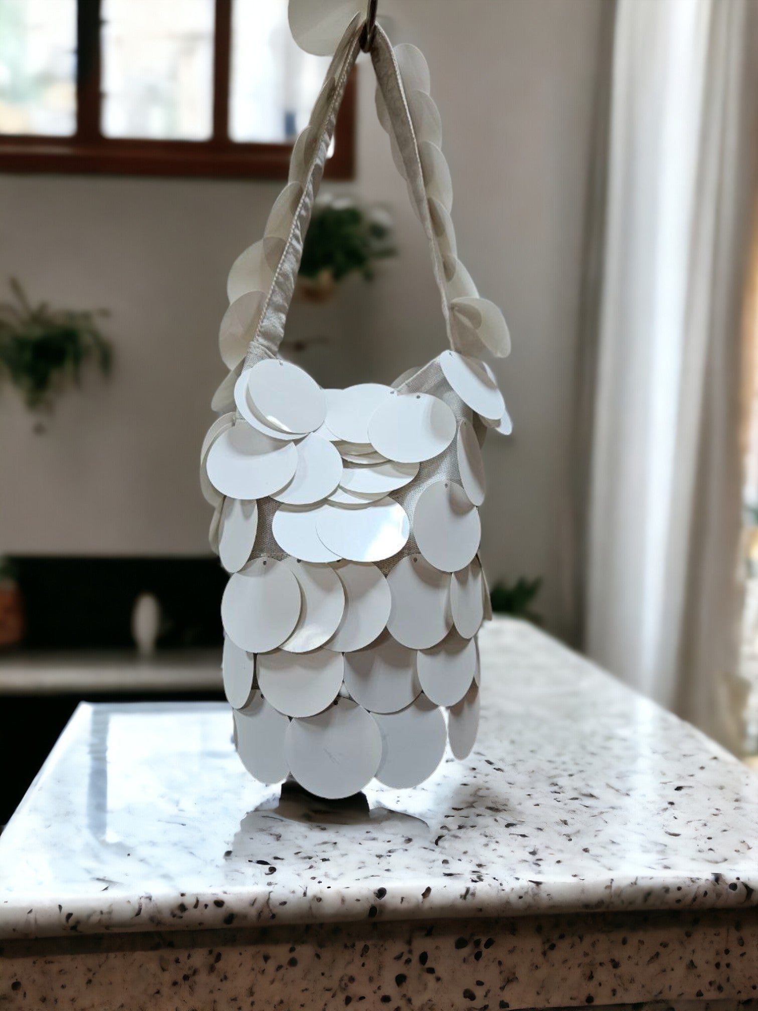 Snowfall Sequin Potli