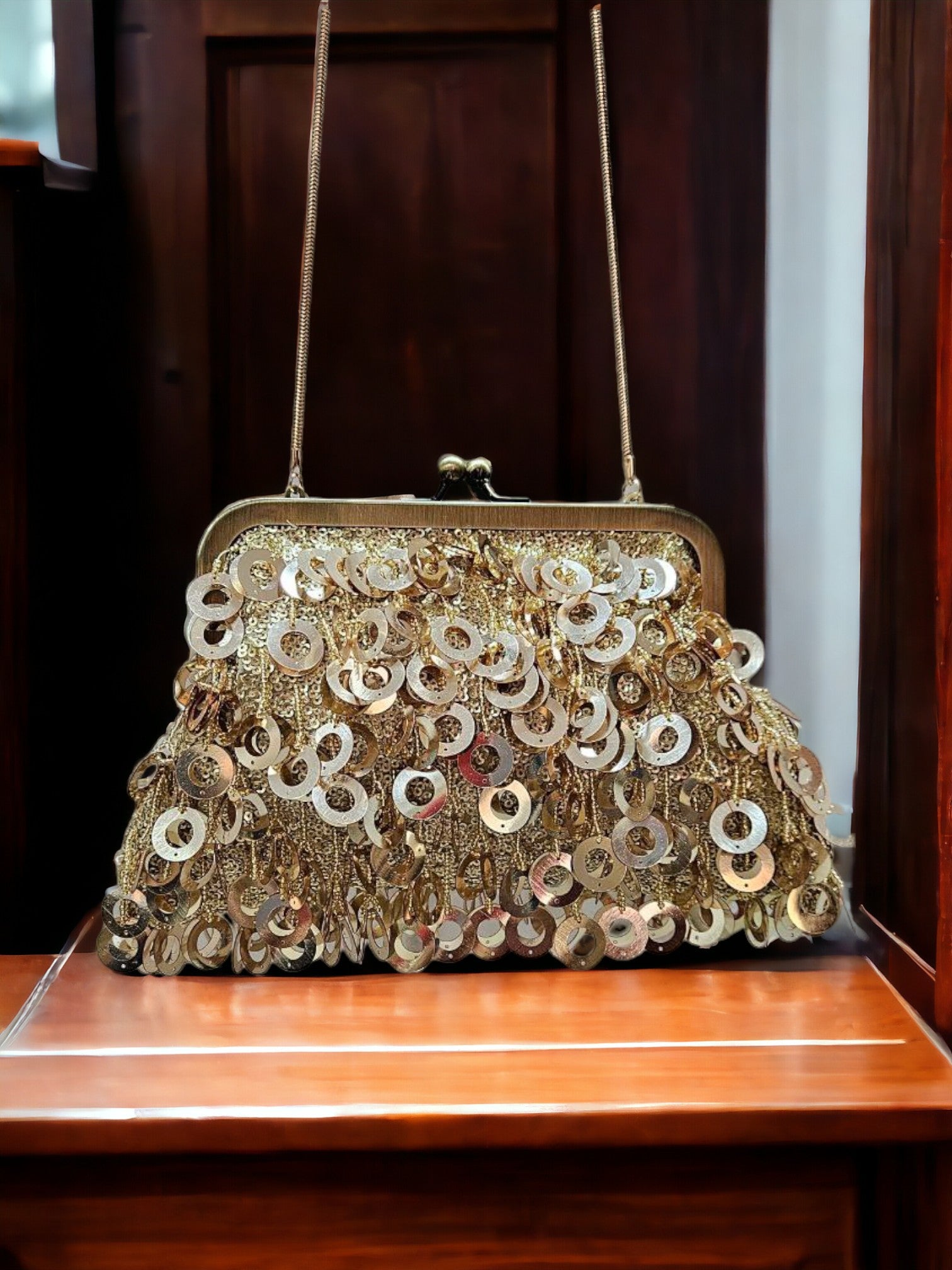 Golden Dazzle Potli Bag