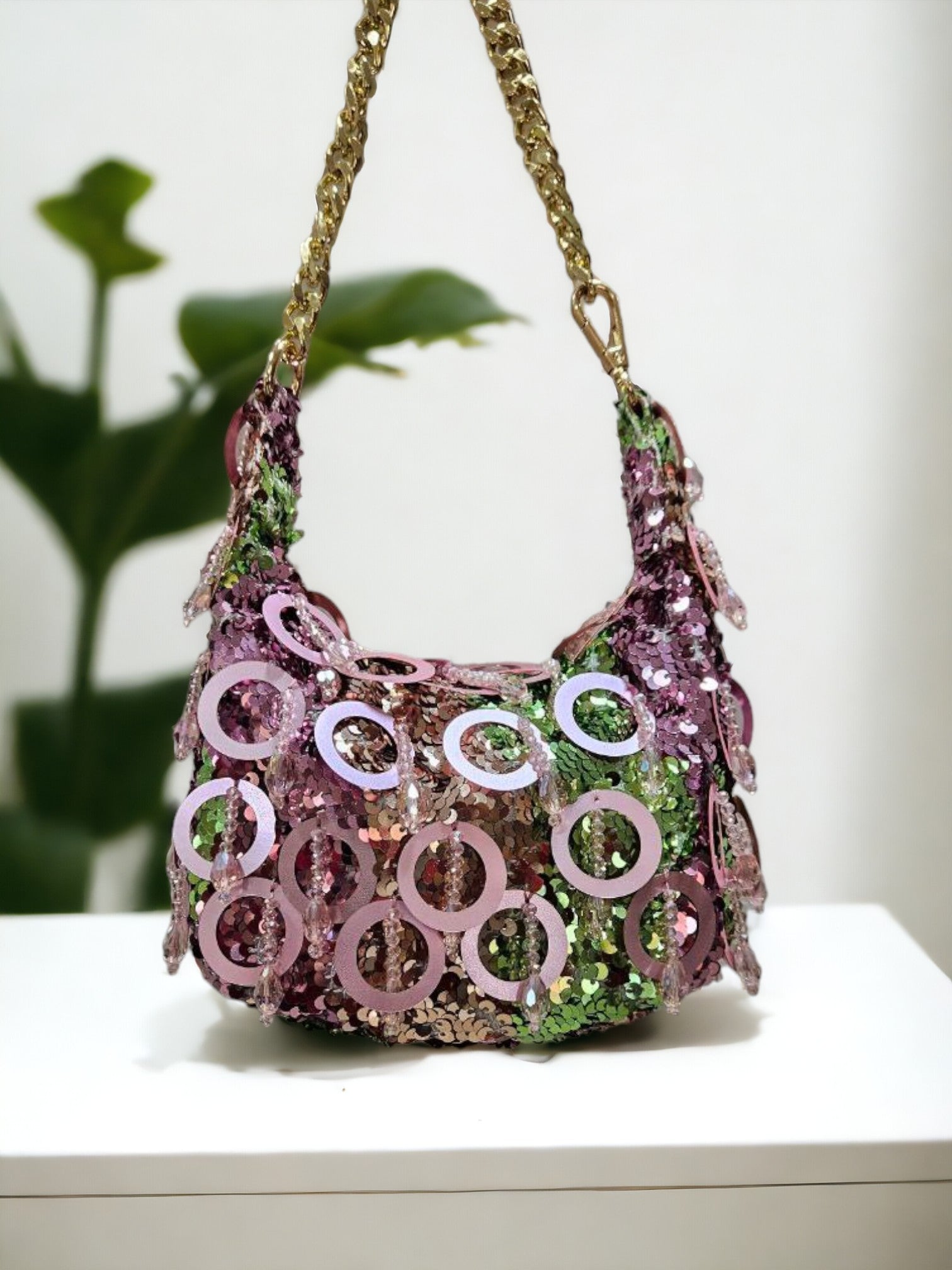 Blush & Emerald Glam Potli