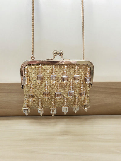 Crystal Drop Clutch