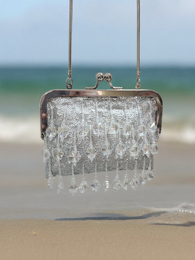 Crystal Drop Clutch