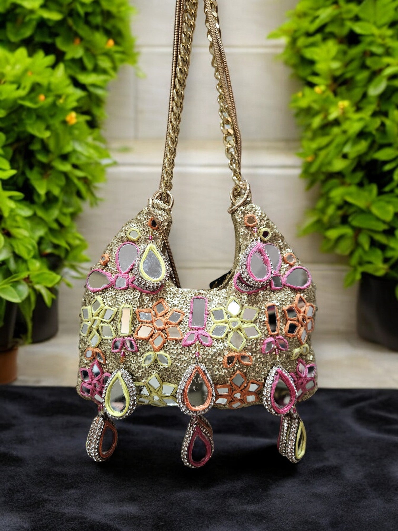 Mirror Potli Bag