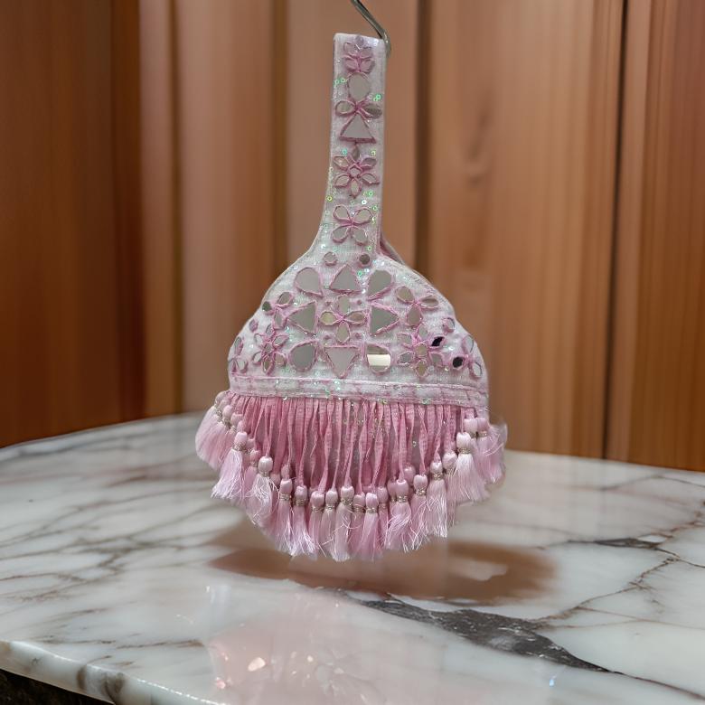Blush Elegance Embroidered Potli