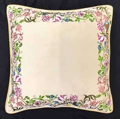 Earthy Blood border Cushion