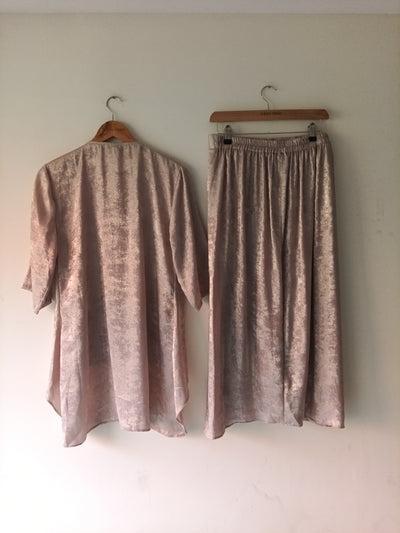 Champagne Fringe Co-ord Set