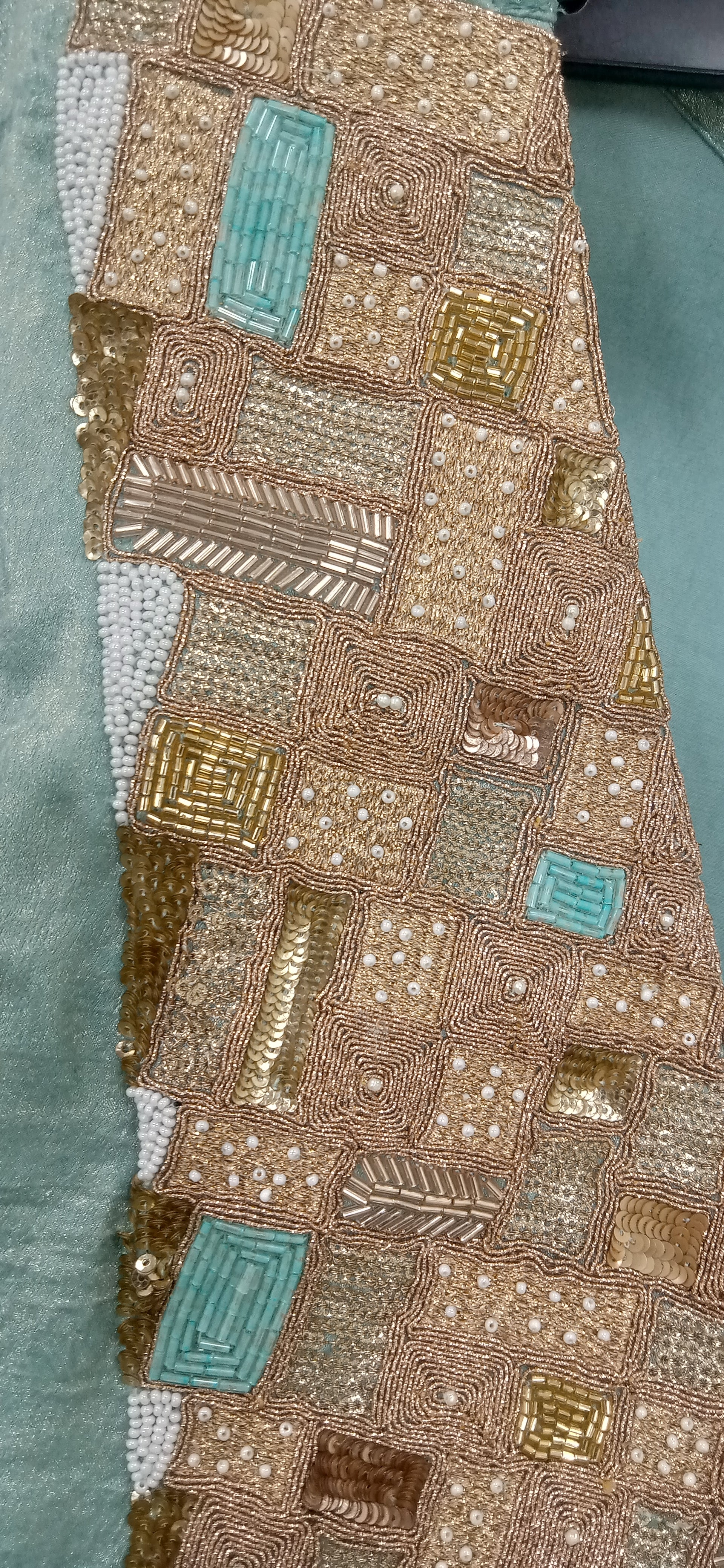 Aqua Serenity Kaftan Set