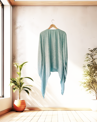 Aqua Serenity Kaftan Set