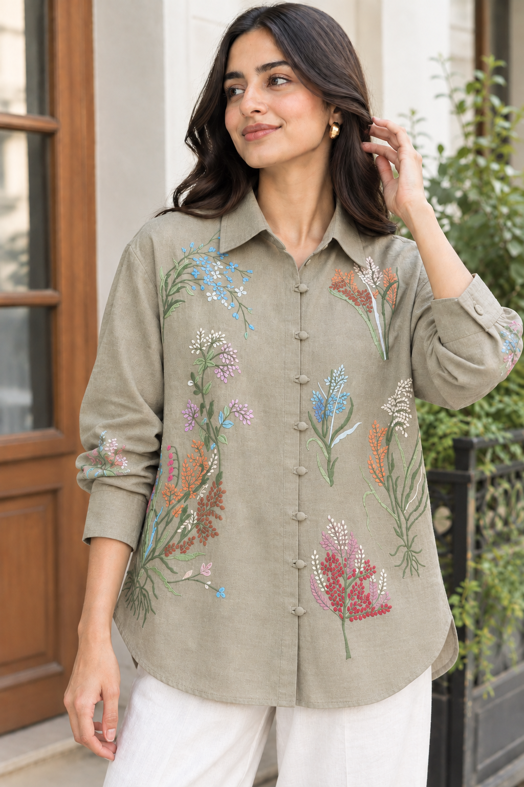 Meadow Bloom Painting Shirt