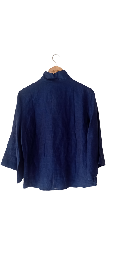 Sapphire Heritage Mandarin Shirt