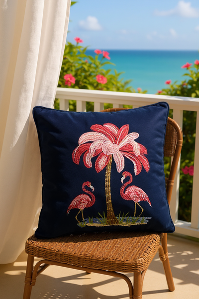 Tropical Flamingo Paradise