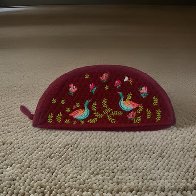 Embroidered Sunglass Cover
