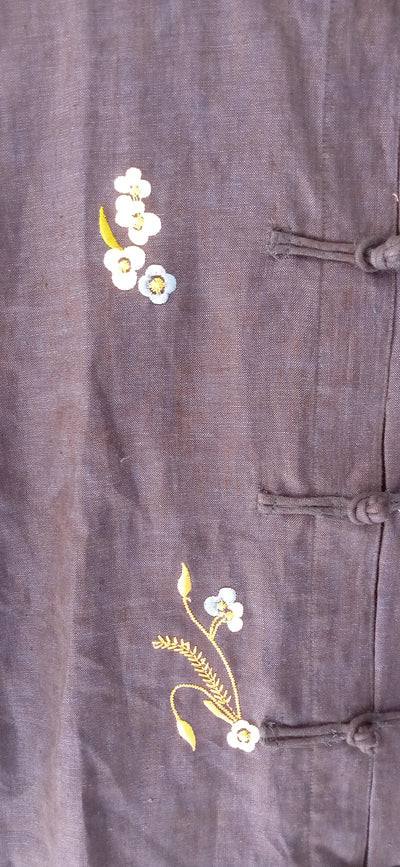 Sapphire Heritage Mandarin Shirt