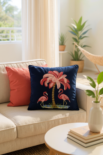 Tropical Flamingo Paradise